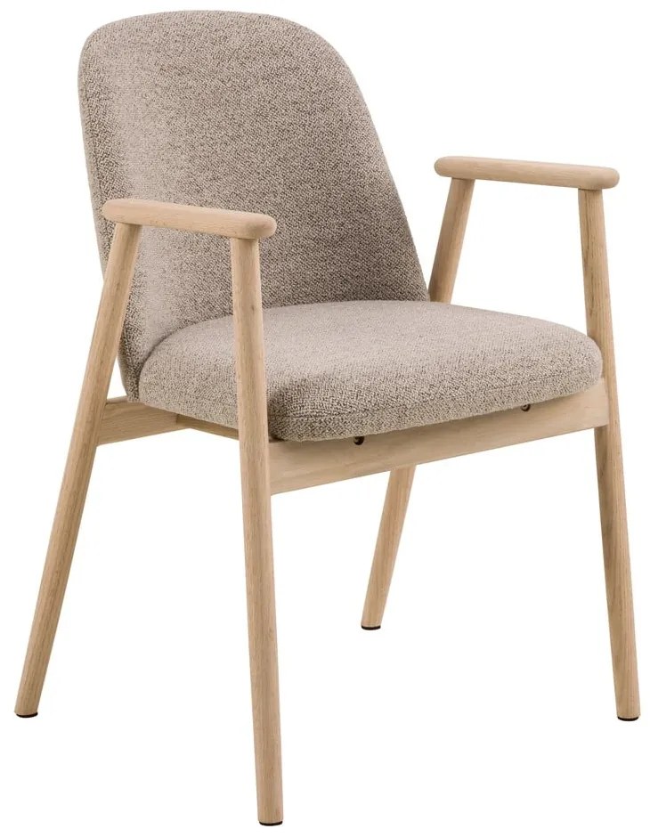 Béžová jedálenská stolička Leo – Actona