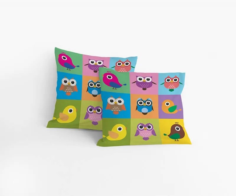 Obiečky na vankúš - BIRDS