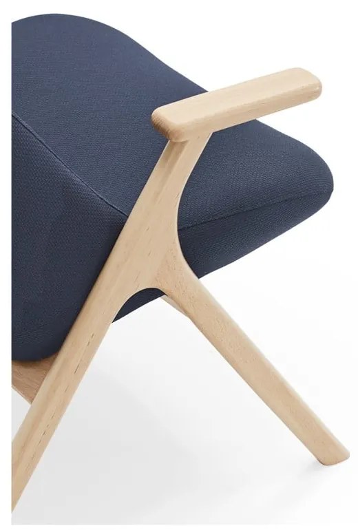 Tmavomodré kreslo Dins – Teulat