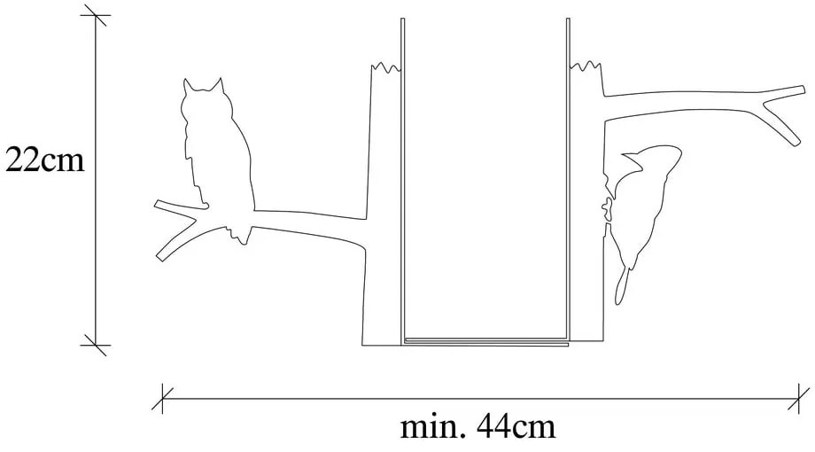 Zarážka na knihy Forest – Mioli Decor