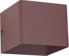 Brilagi - LED Vonkajšie nástenné svietidlo DONNANI LED/5W/230V 10 cm hnedé IP44