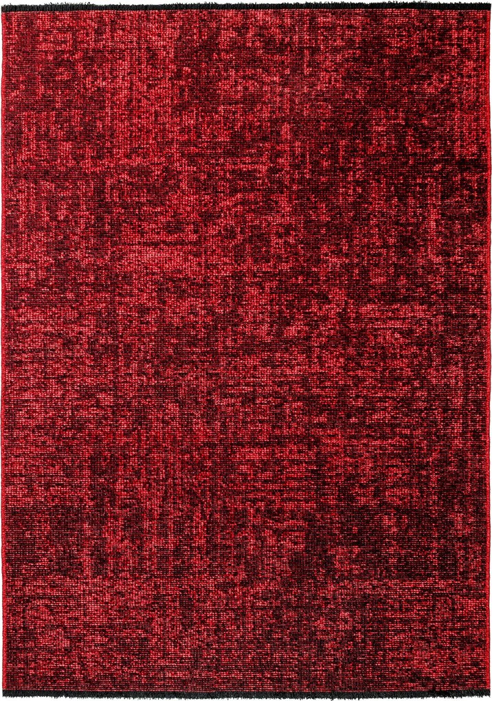 Ayyildiz, Kusový koberec Space 1900 red, 160x230, červená, chodba / predsieň