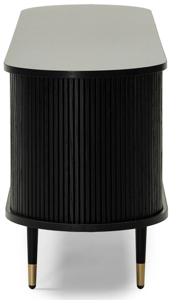 TV stolek Clemente 58 cm černý