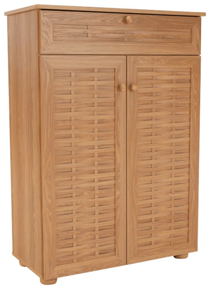 Botník, MDF laminovaná, natural, FP 03