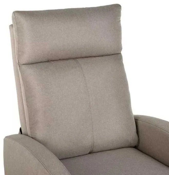 LuxuryForm DESIGN Televízne kreslo RUFO s polohovaním - béžové