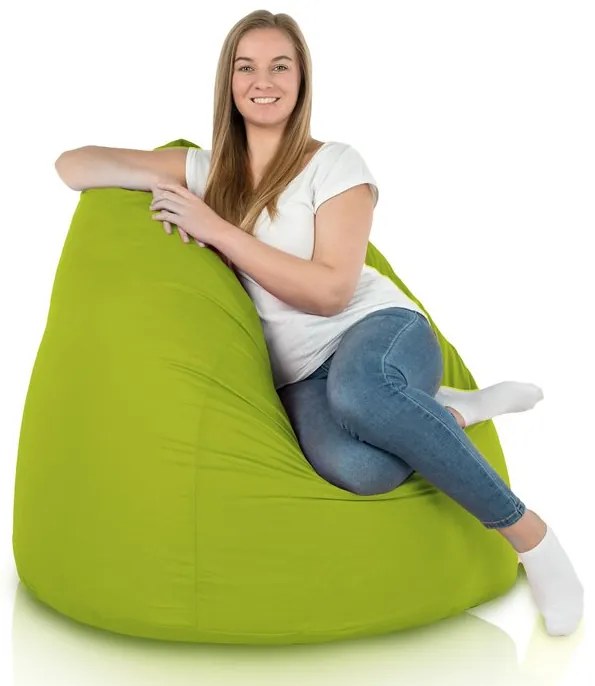 Sedací vak BAG Sako XXL Nylon vodeodolný Farba: 6.Limetkový