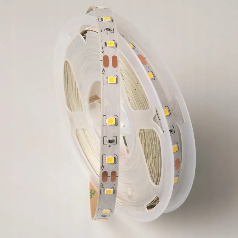 LED pásik 2835 300 IP20 5m - tepla biela