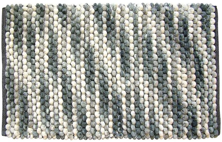 Kúpeľňový koberček Mosaic  50x80 cm, sivá