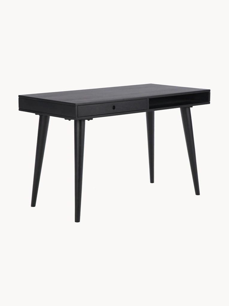 Drevený písací stôl so zásuvkou Tova