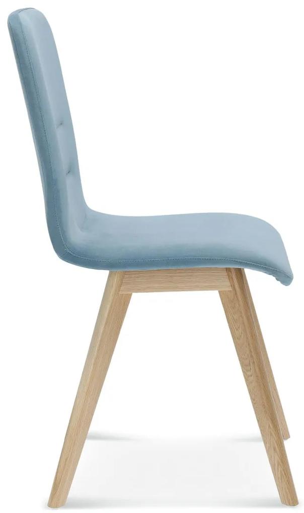 FAMEG Cleo - A-1604 - jedálenská stolička Farba dreva: buk premium, Čalúnenie: látka CAT. A