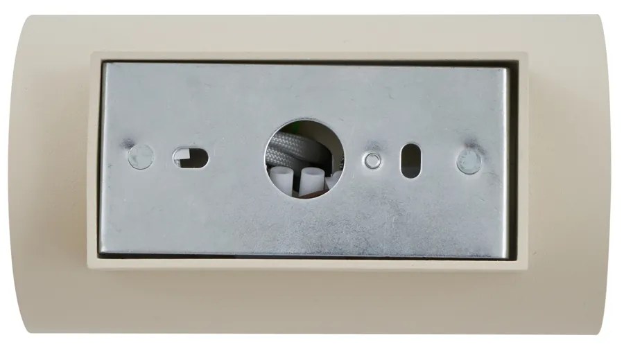 Moderná nástenná lampa béžová GU10 50 mm okrúhla 2-svetlá - Sandy