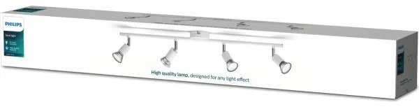Philips - Bodové svietidlo LIMBALI 4xGU10/50W/230V biela