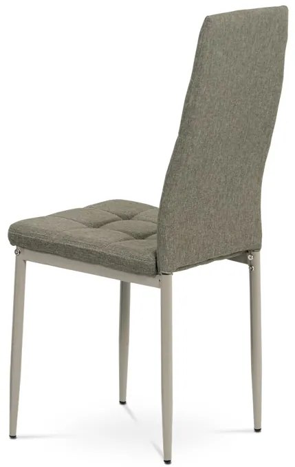 Autronic BONTEC Jedálenská stolička, béžová, látka, DCL-397 CRM2 Farba: Hnedá