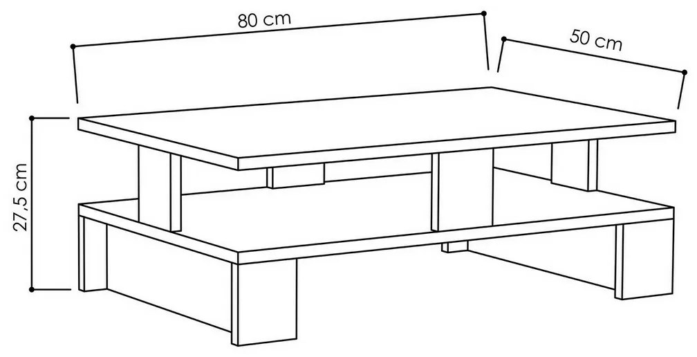 Konferenčný stolík Mansu Oak