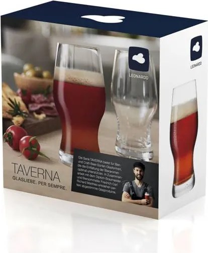 Leonardo Poháre na pivo TAVERNA 0,3 l, 2 ks