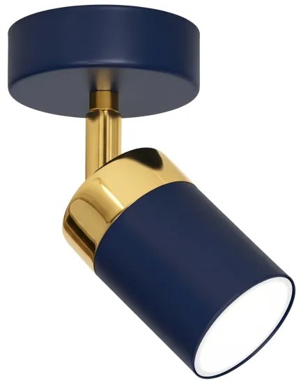 Brilagi - Nástenné bodové svietidlo POKER 1xGU10/25W/230V modrá