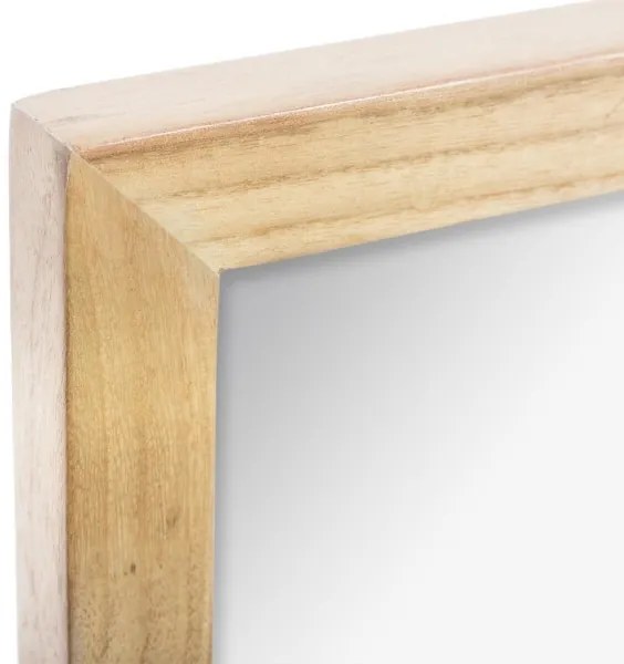 Atmosphera - Nástenné zrkadlo NAE 116x76 cm paulovnia