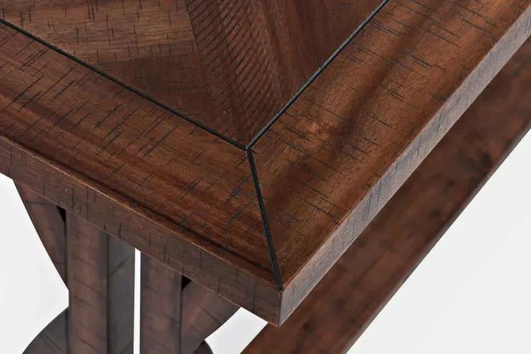 Konzolový stolík Avola 132 m z masívu tmavohnedý