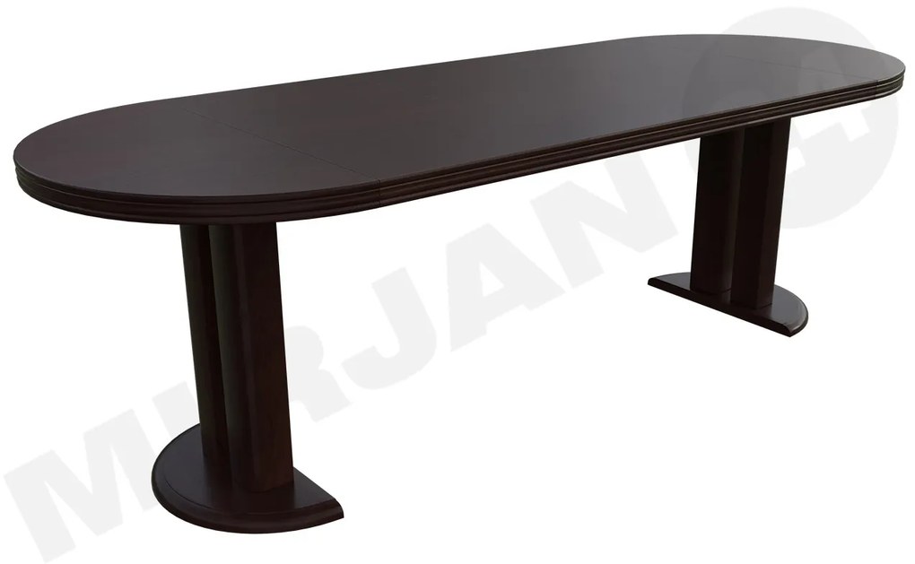 Zostava pre 4 osôb - RK038, Morenie: wenge, Dostupné poťahy: ekokoža Soft 029