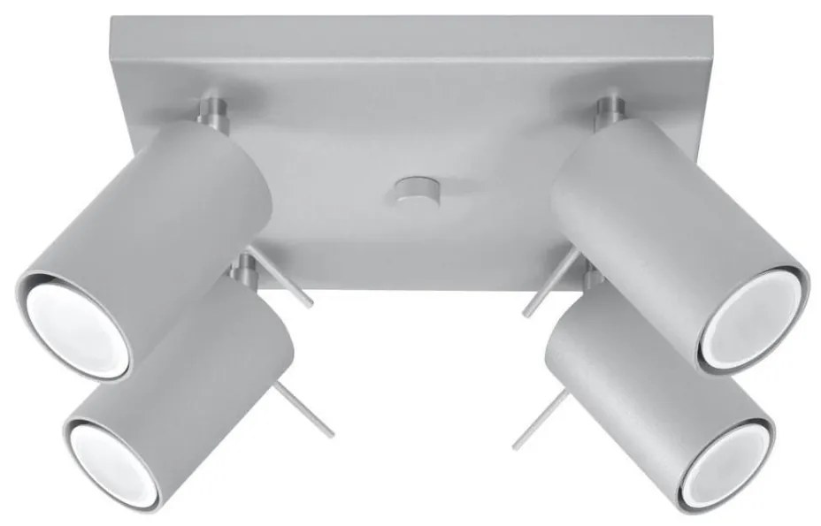 Sollux SL.0452 - Stropné bodové svietidlo RING 4xGU10/10W/230V