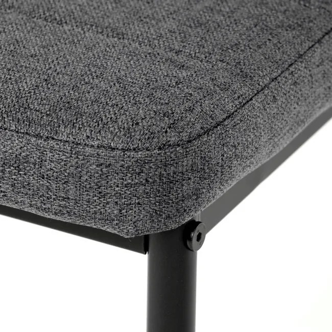 Jedálenský stôl 130x70 cm so štyrmi stoličkami ASE-1004 GREY2