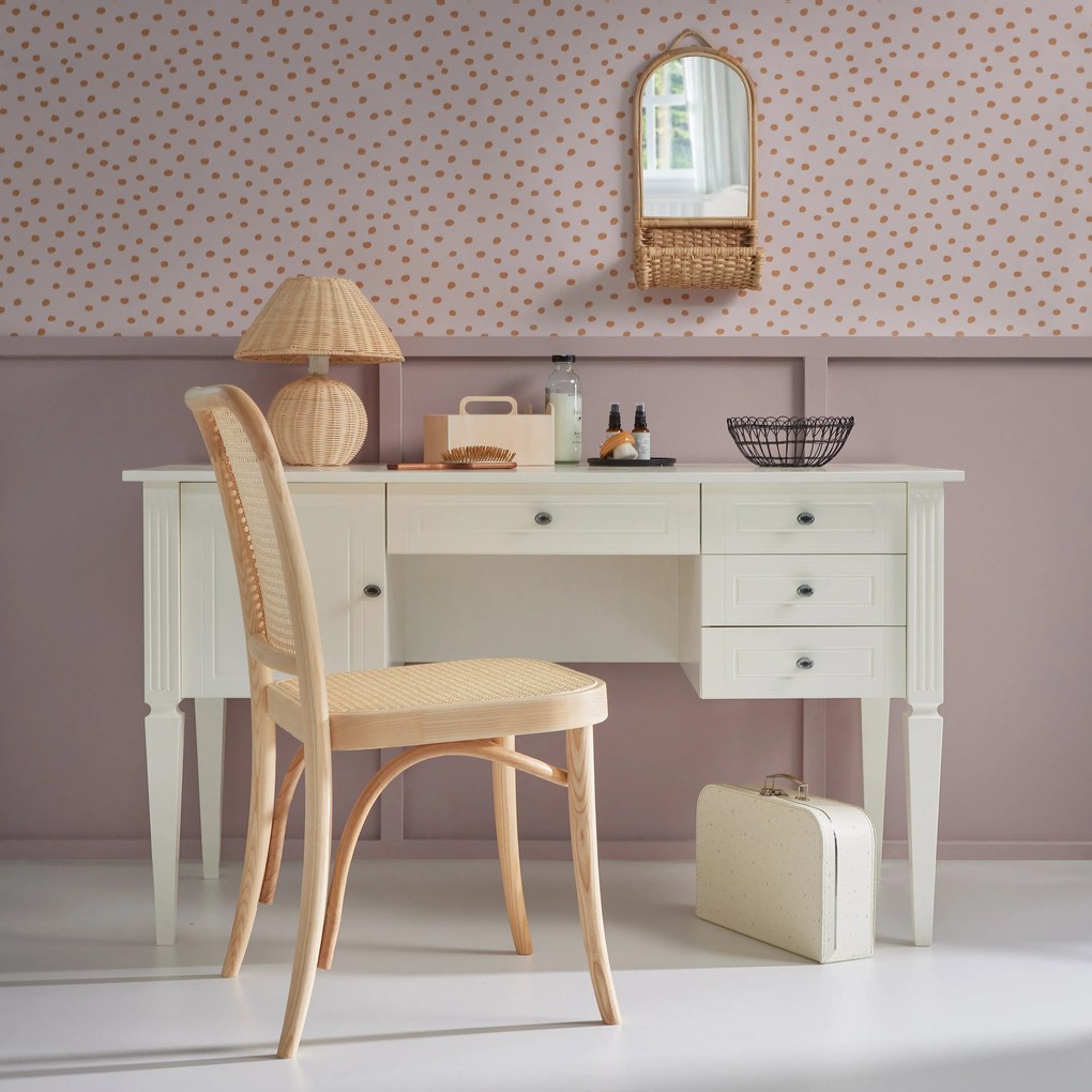 Bellamy Biely písací stôl Ines bureau