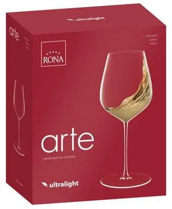 Rona poháre na víno Arte 440 ml 2 ks
