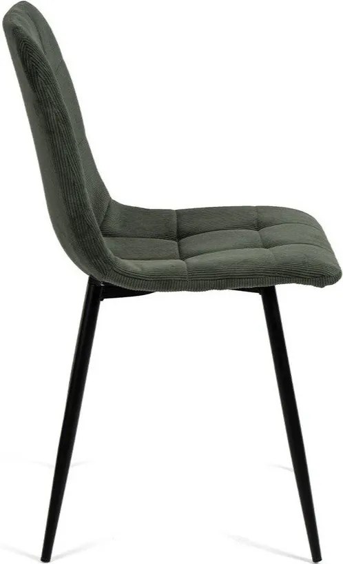 Zelené čalúnené jedálenské stoličky v súprave 2 ks Moseby – Bonami Essentials