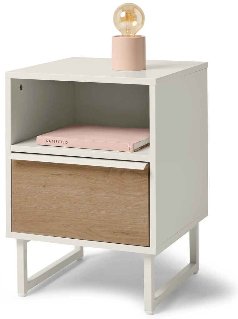 Nočný stolík »LEEG« s 1 zásuvkou