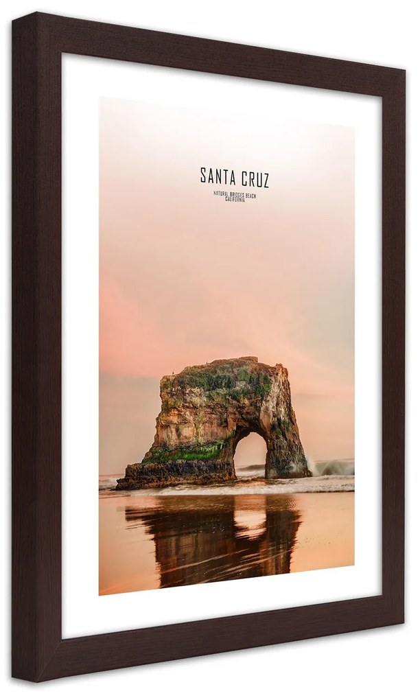 Gario Plagát Santa Cruz Farba rámu: Bez rámu, Rozmery: 60 x 90 cm
