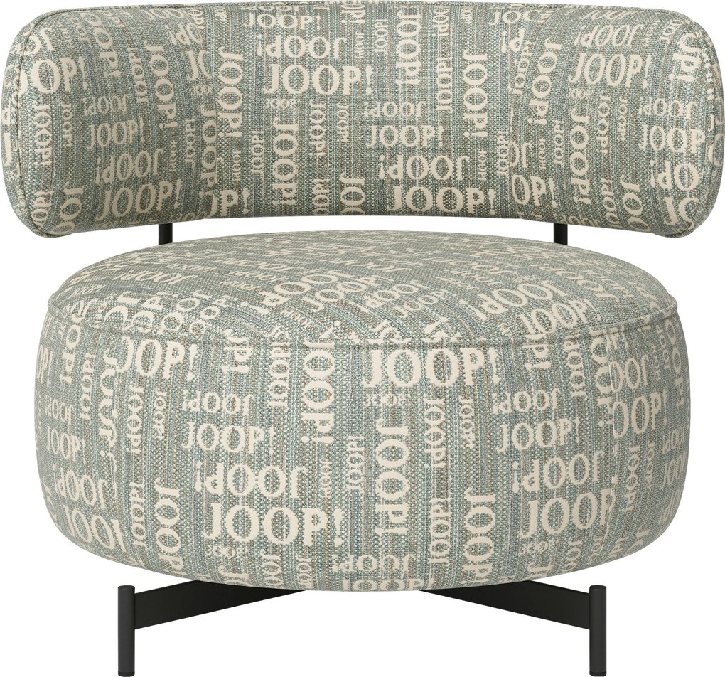 XXXLutz DIZAJNOVÉ KRESLO, textil, modrá, zelená Joop! - Kreslá - 000297014327