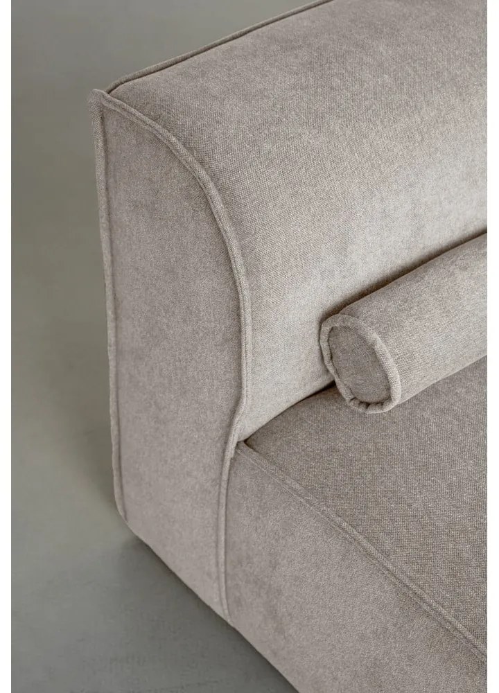 Béžová rohová pohovka (pravý roh) Flex Felix – Miuform