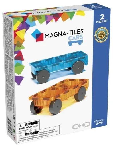 Magna-Tiles Magnetická stavebnica Cars Blue-Orange