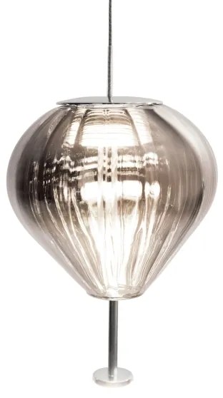 MAXLIGHT P0576 - LED Luster na lanku PALLONCINI 2xLED/3W/230V pr. 12 cm dymová