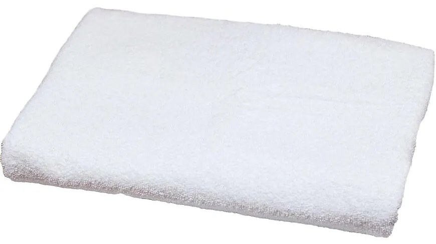 Hladký uterák 70 x 140 cm biely (500GSM)