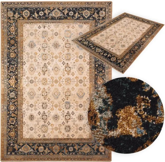 Koberec OMEGA Avila béžový / hnedý