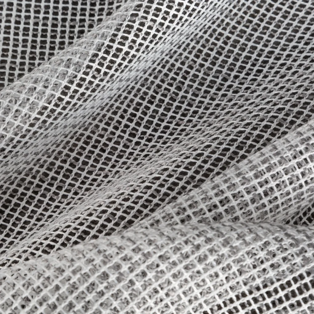 ZÁCLONA NA PÁSKE KIM 2 140X300 CM STRIEBORNÁ