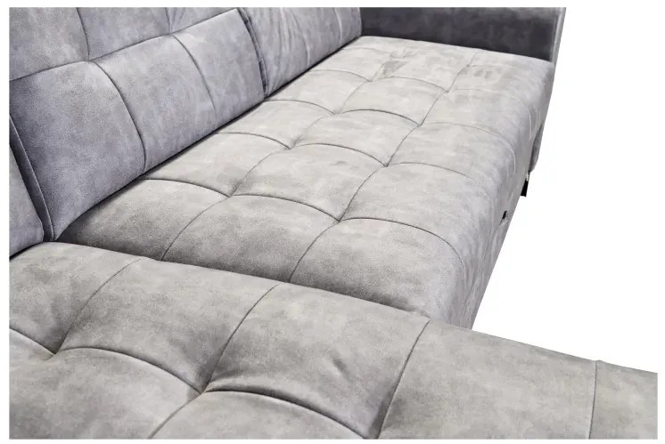 Sedacia súprava Lavante, ľavá, sivá (rinaldi 13)