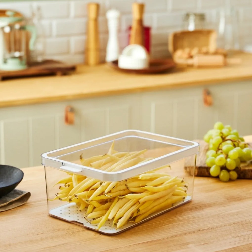 Rotho Organizér do chladničky, s vekom a špeciálnou podložkou 4,65 l CAUMA