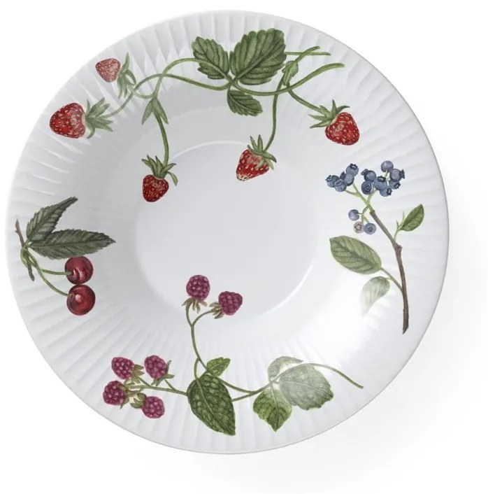 KÄHLER Hlboký tanier Hammershøi Summer Berries 21 cm