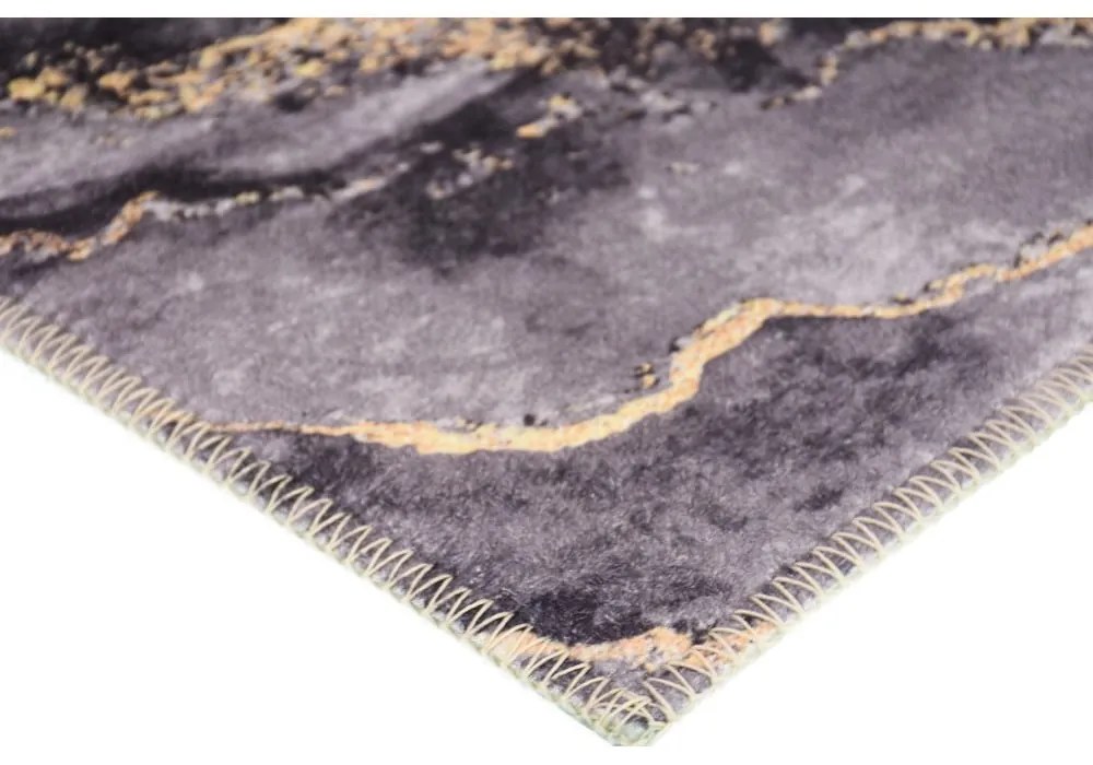 Sivý prateľný koberec 180x120 cm - Vitaus