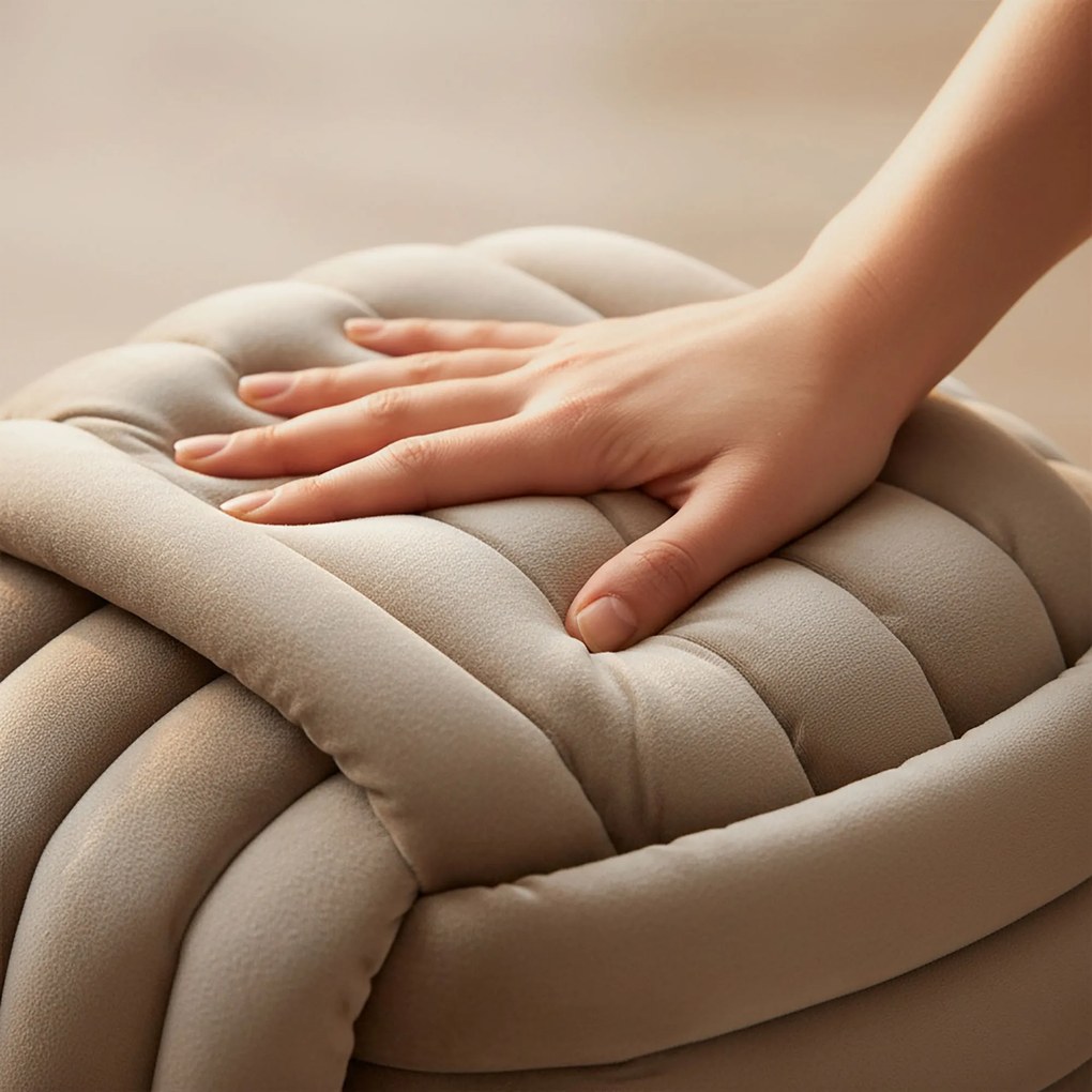 Taburet Nilo béžový