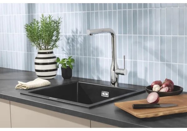 GROHE 31651AP0 - Kuchynský drez K700 560 × 510 mm granit/čierna