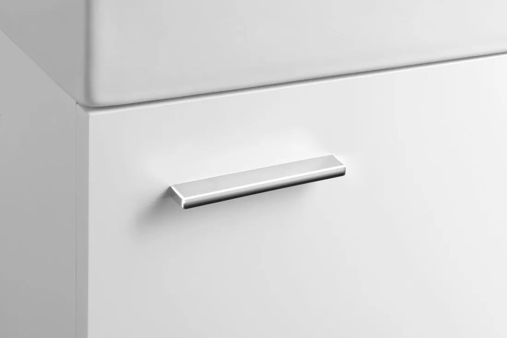 Aqualine Aqualine, ZOJA skrinka s keramickým umývadlom 40x22 cm, biela, 51049A-02