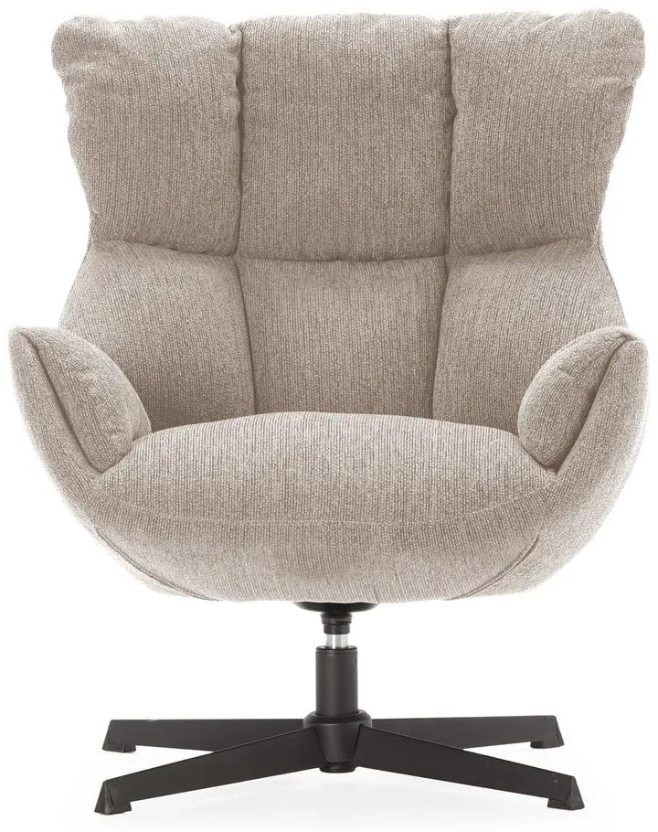 Krémové kreslo Odette – Marckeric