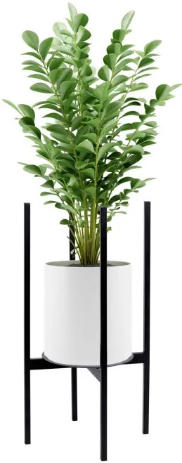 Stojan na kvety TORRE čierny 60 cm