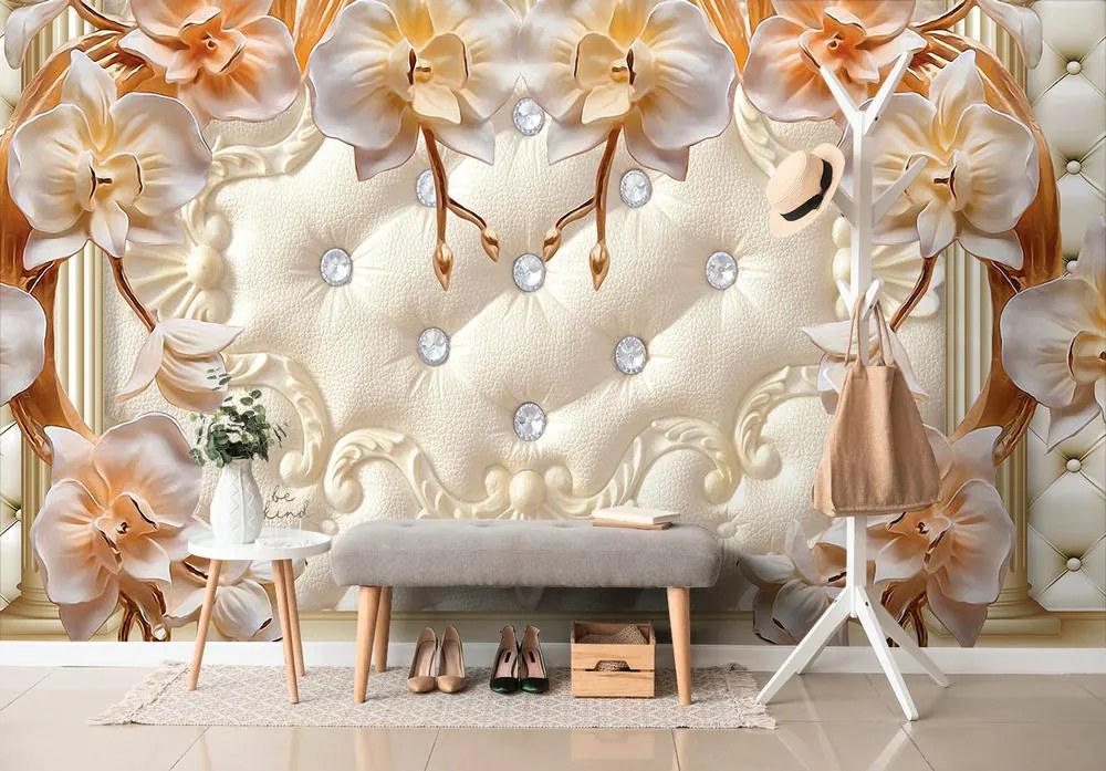 Tapeta kráľovská orchidea - 225x150