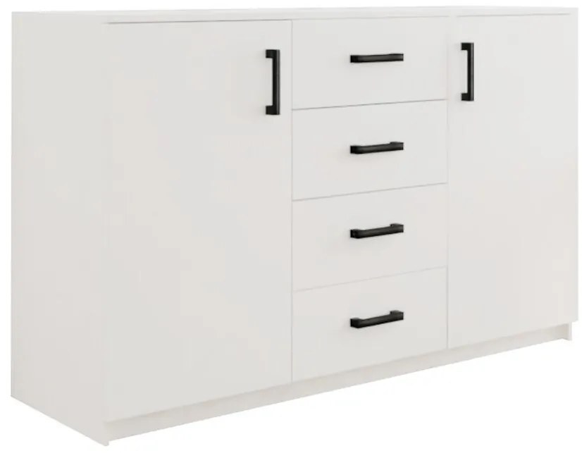 Komoda Bahli biela mat