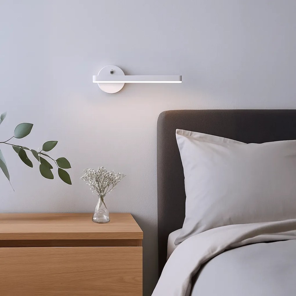 Nástenné LED svietidlo Sydney R, 1x LED 6w, 4000k, w