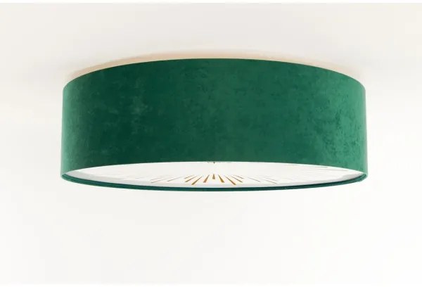 Stropné svietidlo RAYS 2xE27/60W/230V pr. 60 cm zelená